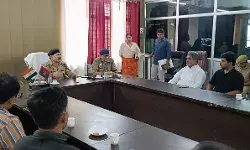 कप्तान ने की पेट्रोल पंप संचालकों से मीटिंग- इन चीजों के लिए दिए निर्देश