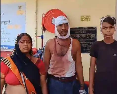 बंटवारे को लेकर दो भाइयों के बीच चली कुल्हाड़ी एवं बांके- सात लोगों.. बंटवारे को लेकर दो भाइयों के बीच चली कुल्हाड़ी एवं बांके- सात लोगों..