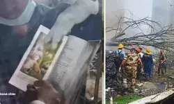 विमान हादसा- सब कुछ जलकर खाक- लेकिन भागवत गीता सुरक्षित