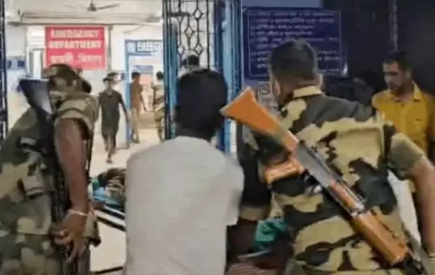 बहस के बाद बीएसएफ जवान ने सीनियर को मारी गोली- मौके पर मौत बहस के बाद बीएसएफ जवान ने सीनियर को मारी गोली- मौके पर मौत