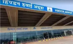 हिंडन एयरपोर्ट आ रही फ्लाइट कोलकाता में ही रोकी- गोवा की फ्लाइट भी....