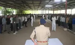 प्रशिक्षण ले रहे नए सिपाहियों को वार्निंग- रील डालने पर होगी कार्यवाही