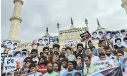 ईरान और इजराइल में जंग- विरोध में भारत में किया जा रहा प्रदर्शन