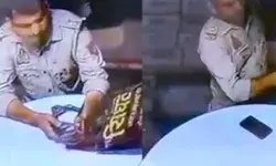 कपड़े की दुकान में चोरी करते ट्रैफिक दरोगा कैमरे में कैद- किया लाइन... कपड़े की दुकान में चोरी करते ट्रैफिक दरोगा कैमरे में कैद- किया लाइन...