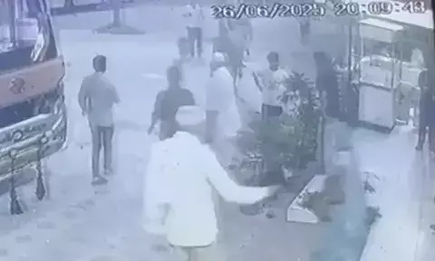 NH 58 स्थित ढाबे पर हमला-रुकी यात्री बस में जबरन चढ़ने की..