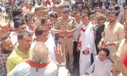 लाउडस्पीकर को लेकर हंगामा-जगन्नाथ रथ यात्रा में पुलिस पब्लिक.....