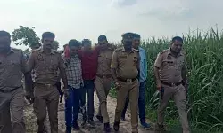 बच्ची से दुष्कर्म के आरोपी को पुलिस ने मुठभेड़ किया लंगड़ा- अरेस्ट