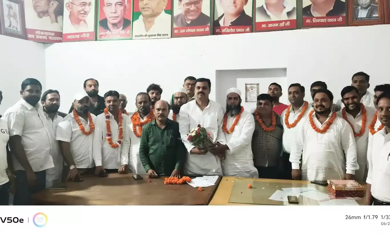 रालोद व बसपा को झटका- आधा दर्जन सभासद साइकिल पर सवार