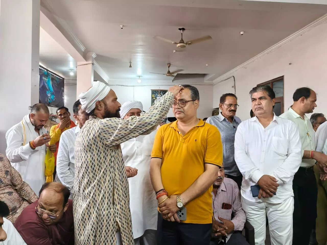 परशुराम मूर्ति का प्रस्ताव पास- मंत्री कपिल को समाज ने किया सम्मानित