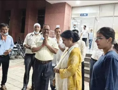 मुख्यमंत्री के ससुर की हालत बिगड़ी- मेडिकल कॉलेज के आईसीयू में भर्ती