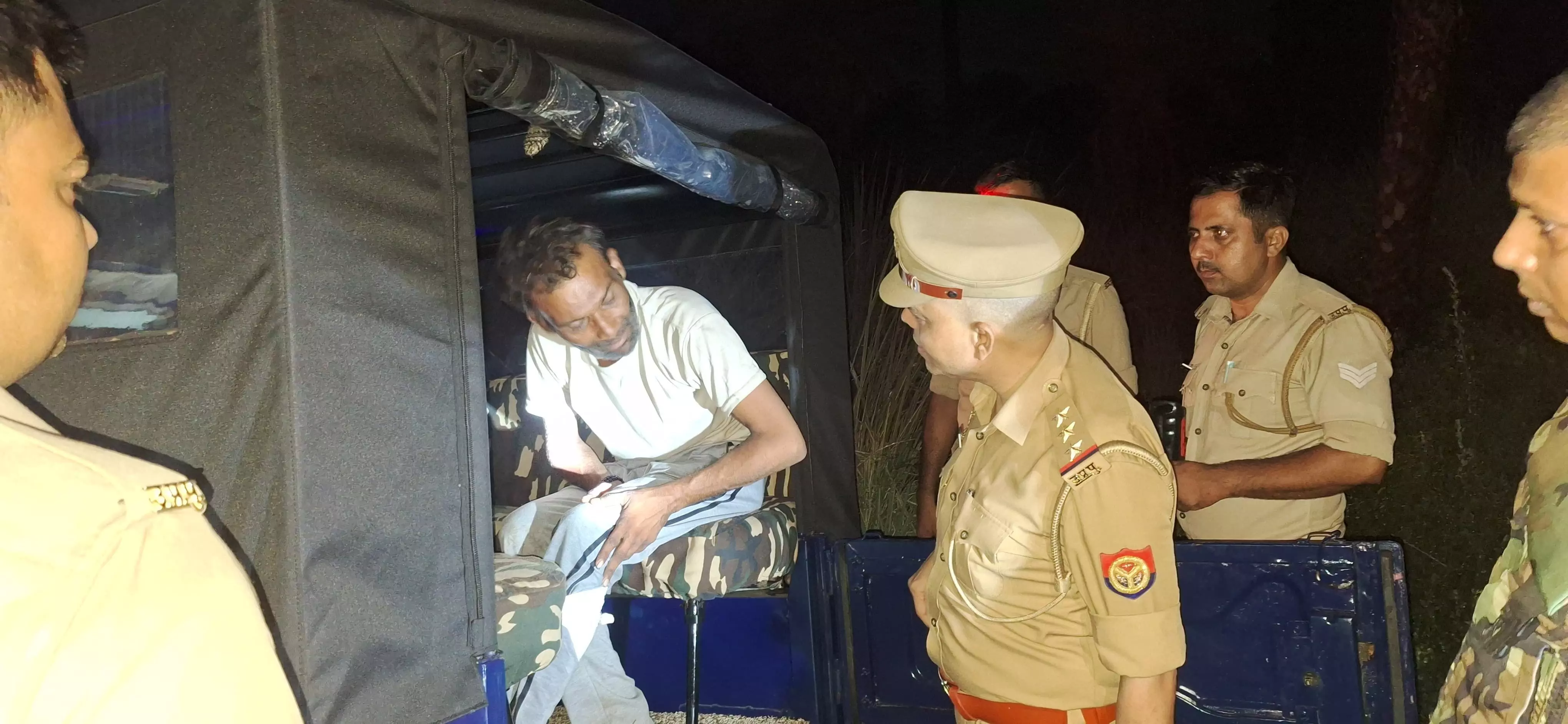 मुठभेड़ में घायल प्रवेज समेत दो वाहन चोर गिरफ्तार- दो पुलिस को गच्चा..