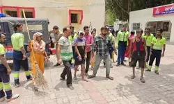 कूड़ा उठाने को लेकर बवाल- नगर निगम कर्मी का सिर फोड़ा- थाने का घेराव