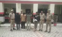 वारदात का पर्दाफाश- मुठभेड़ में बदमाश हुआ लंगड़ा- 4 अरेस्ट वारदात का पर्दाफाश- मुठभेड़ में बदमाश हुआ लंगड़ा- 4 अरेस्ट