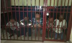 खतरनाक स्टंट कर मौत को दावत देते पांच गिरफ्तार- बाइक भी जब्त