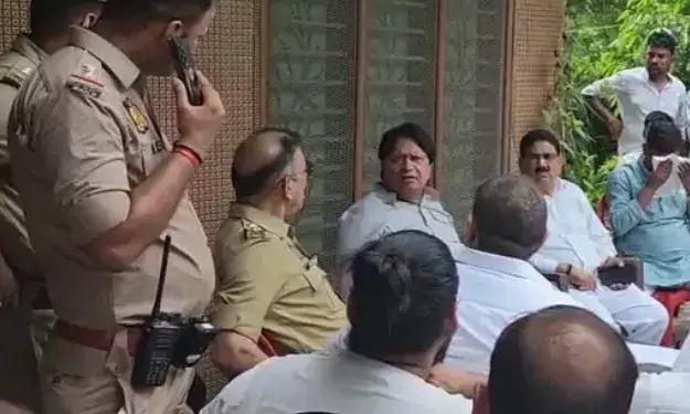 धरने पर जा रहे सपा सांसद हाउस अरेस्ट-सांसद ने बताया मजाक