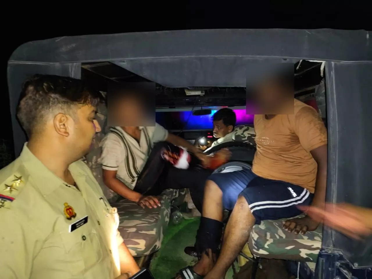 डकैती की योजना विफल-2 इनामी के साथ 5 शातिर मुठभेड़ में गिरफ्तार डकैती की योजना विफल-2 इनामी के साथ 5 शातिर मुठभेड़ में गिरफ्तार