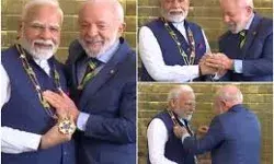 प्रधानमंत्री मोदी को मिला ब्राजील का सर्वोच्च सम्मान