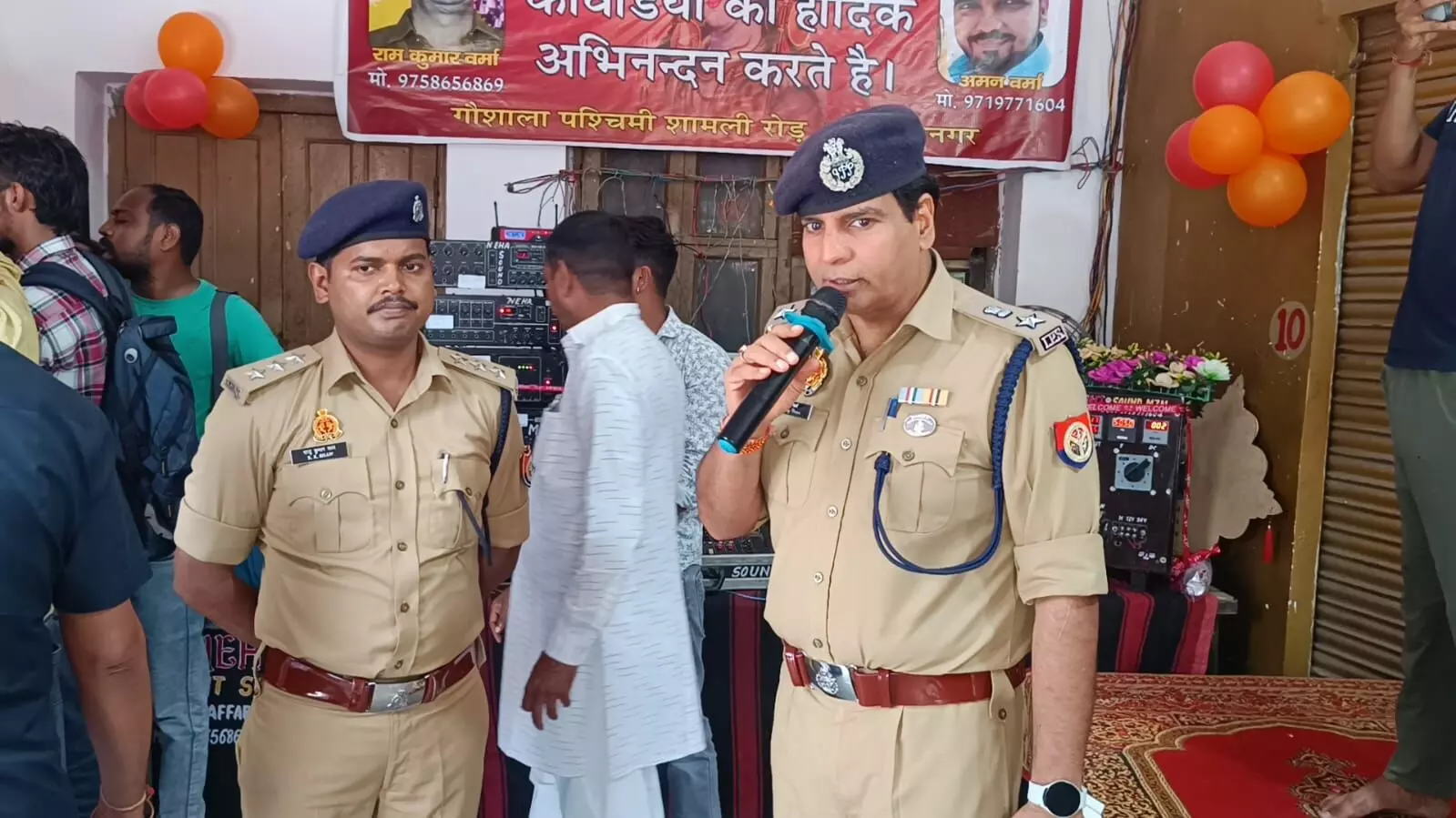 कांवड़ यात्रा- मंत्री कपिल ने चेयरपर्सन के साथ किया कंट्रोल रूम शुभारंभ