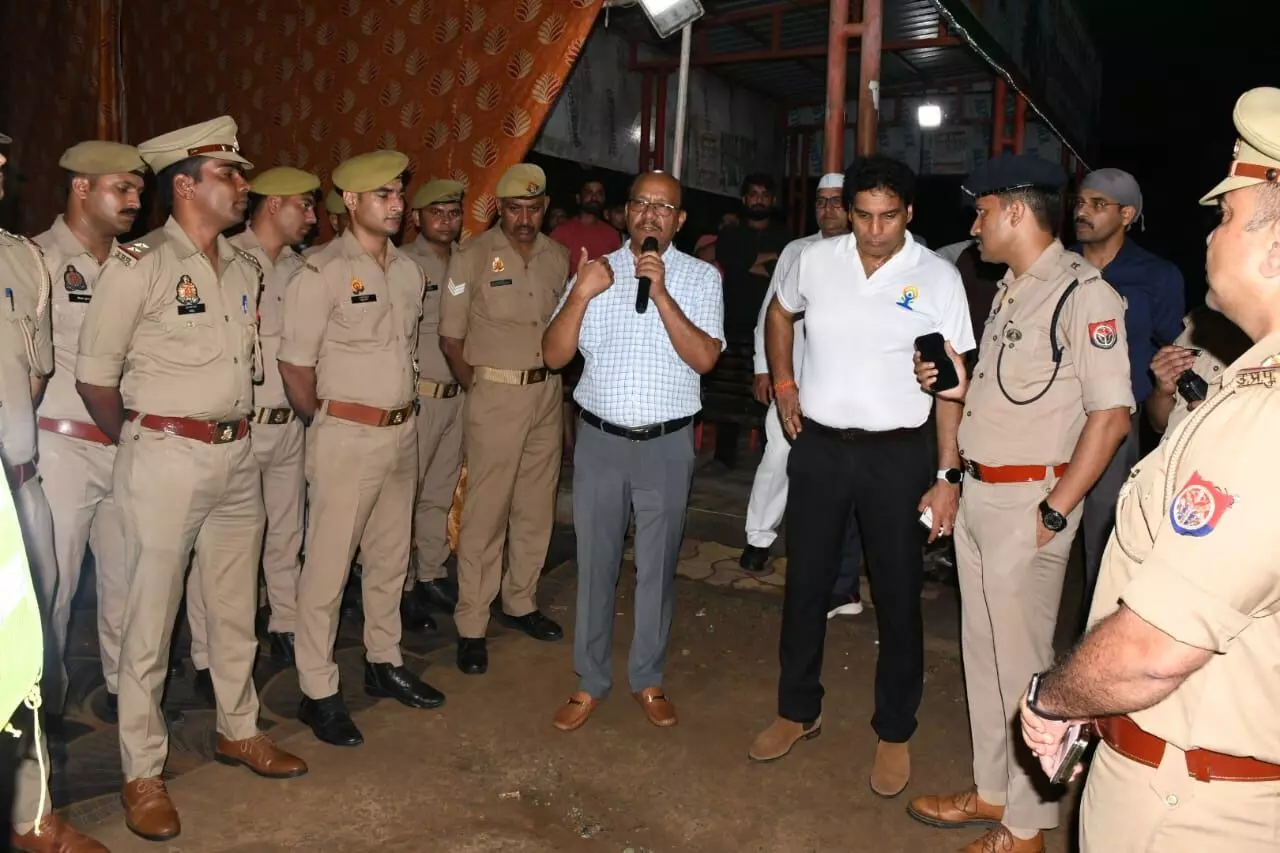 DM व SSP ने सादा कपड़ों में परखी कांवड़ यात्रा मार्ग की सुरक्षा व्यवस्था