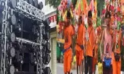 SP सिटी ने लंबाई चौड़ाई कम कराकर DJ कांवड़ों की जिले में कराई एंट्री SP सिटी ने लंबाई चौड़ाई कम कराकर DJ कांवड़ों की जिले में कराई एंट्री