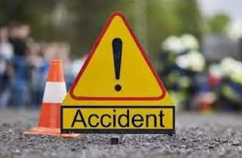 सड़क हादसे में मां-बेटे की मौत, चार हुए घायल सड़क हादसे में मां-बेटे की मौत, चार हुए घायल