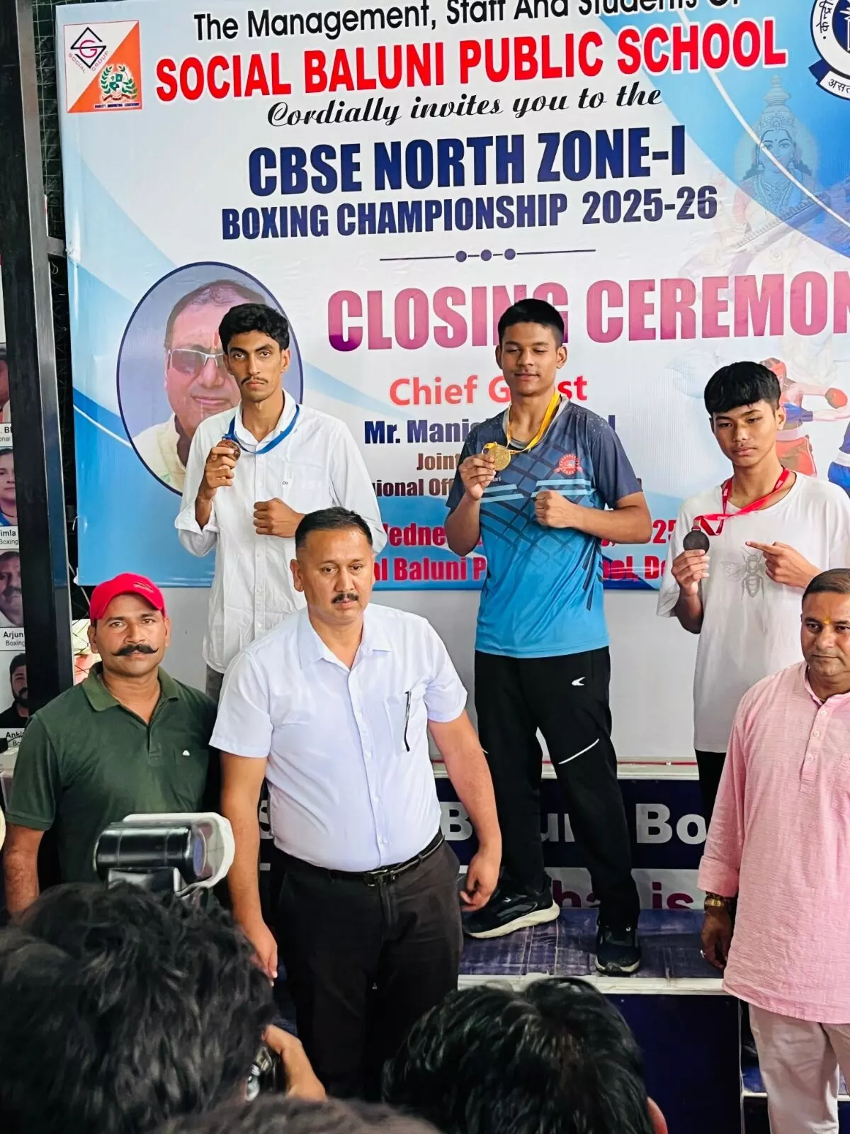 MG स्कूल के छात्र ने बॉक्सिंग चौम्पियनशिप में पदक जीतकर रचा इतिहास