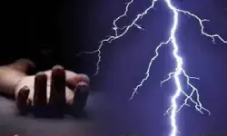 बाजार क्षेत्र में बिजली गिरने से युवक की मौत, दूसरा घायल