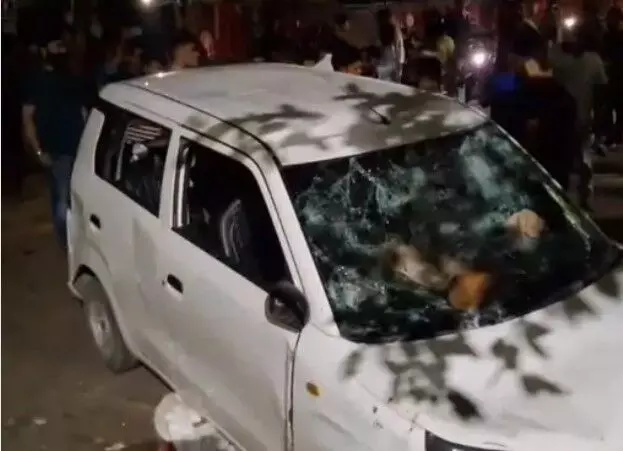 मौत बनकर दौड़ी कार-3 महिलाओं को रौंदा- 2 की मौत मौत बनकर दौड़ी कार-3 महिलाओं को रौंदा- 2 की मौत