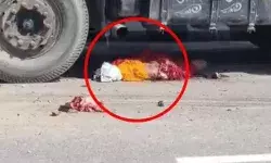 तेज रफ्तार ट्रक ने महिला को कुचला- पहिये में फंसी लाश के उड़े चीथड़े