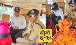 कमिश्नर एवं DIG ने की पुष्प वर्षा- कांवड़ियों ने की प्रशंसा