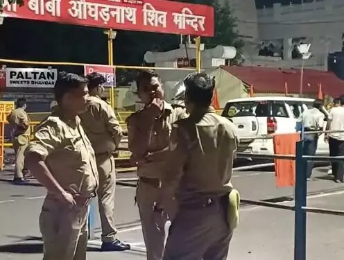 ATS ने अपने हाथों में ली औघड़नाथ मंदिर की सुरक्षा की कमान- चप्पे.. ATS ने अपने हाथों में ली औघड़नाथ मंदिर की सुरक्षा की कमान- चप्पे..