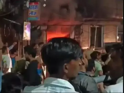 साइकिल गोदाम में लगी भयंकर आग- छह लोगों को जिंदा जलने से...