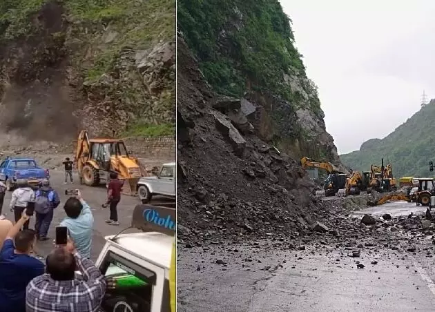 लैंडस्लाइड से फिर रुकी केदारनाथ यात्रा-हजारों श्रद्धालु फंसे लैंडस्लाइड से फिर रुकी केदारनाथ यात्रा-हजारों श्रद्धालु फंसे