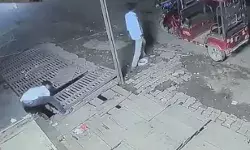 खर्चे पानी के बंदोबस्त के लिए नाले पर रखा लोहे का जाल चोरी किया-CCTV..