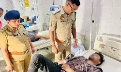 युवती को छेड़ने वाले को पुलिस ने सिखाया सबक- मुठभेड़ में हाफ एनकाउंटर युवती को छेड़ने वाले को पुलिस ने सिखाया सबक- मुठभेड़ में हाफ एनकाउंटर