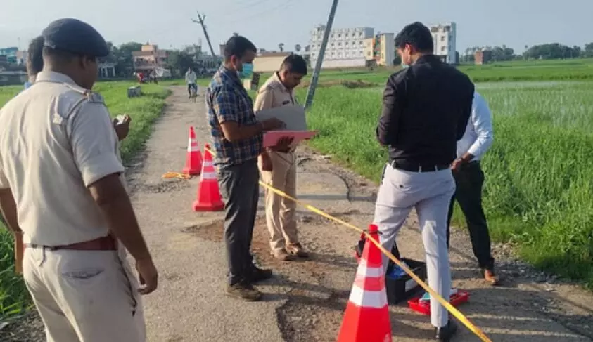 फायरिंग करके भाग रहे को कुख्यात को मारी पुलिस ने गोली- बोले SSP... फायरिंग करके भाग रहे को कुख्यात को मारी पुलिस ने गोली- बोले SSP...