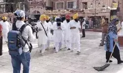 पेशी के लिए नंगें पैर गोल्डन टेंपल पहुंचे शिक्षा मंत्री- अकाल तख्त....