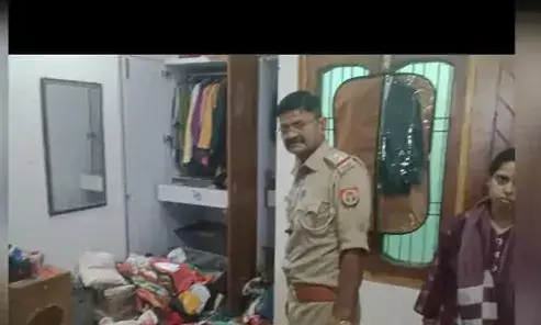 रक्षाबंधन पर घर गए आर्मी जवान के मकान को चोरों ने खंगाला