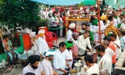 कमिश्नरी पर किसानों का डेरा-मांगों को लेकर प्रदर्शन- बोले गौरव टिकैत.. कमिश्नरी पर किसानों का डेरा-मांगों को लेकर प्रदर्शन- बोले गौरव टिकैत..