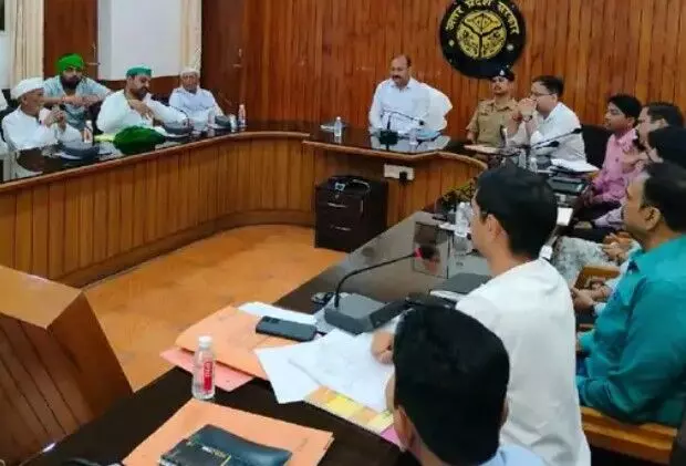 कमिश्नर दफ्तर में किसानों के साथ बातचीत बेनतीजा खत्म- धरना जारी