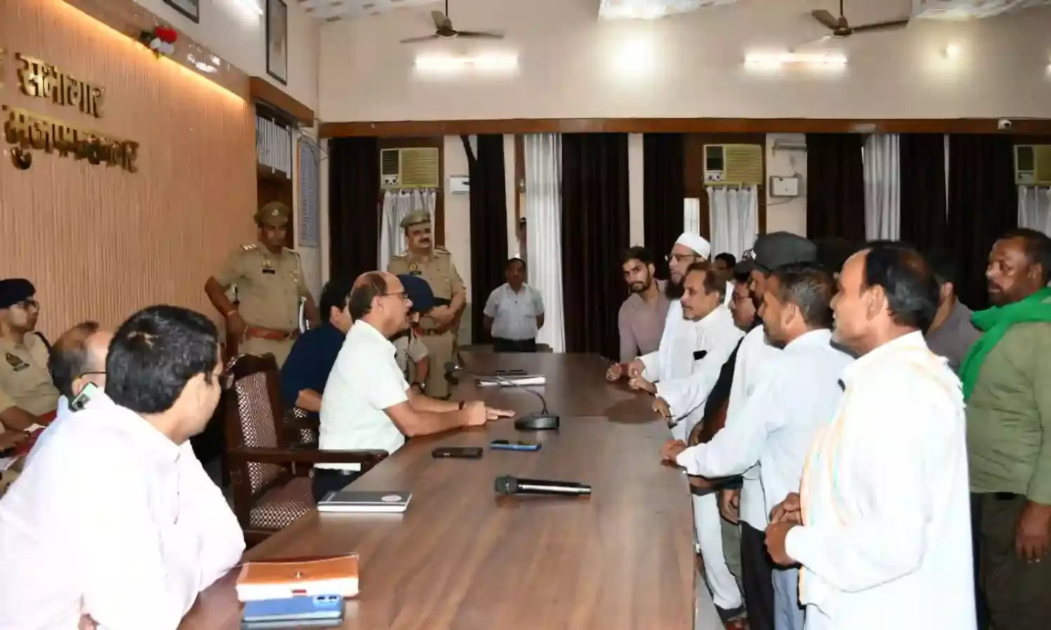 DM और SSP ने ली जिम्मेदार लोगों के साथ ली मीटिंग - दी गई हिदायतें