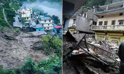 बादल फटने से मची तबाही-मलबे में दबने से लड़की की मौत घरों में घुसा मलबा बादल फटने से मची तबाही-मलबे में दबने से लड़की की मौत घरों में घुसा मलबा