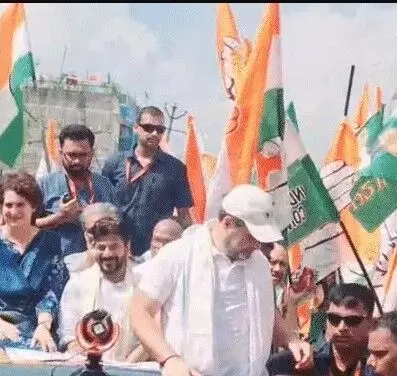 वोटर अधिकार यात्रा-राहुल के साथ अब प्रियंका गांधी भी जुड़ी