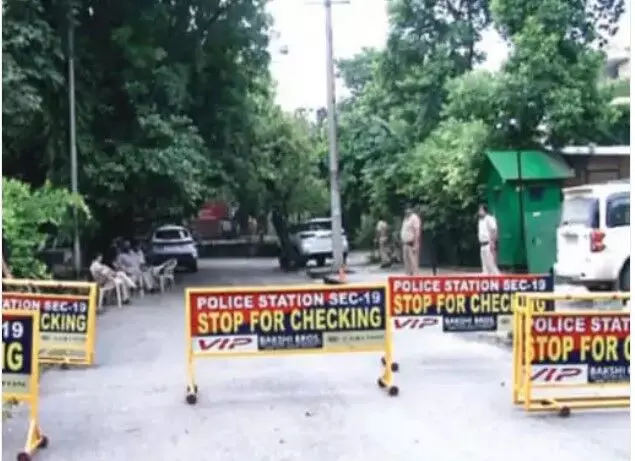RSS दफ्तर उड़ाने की धमकी- इलाका सील-हाई अलर्ट पर पुलिस