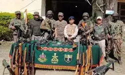 सुरक्षाबलों को मिली कामयाबी- जंगल में लगी अमेरिकी राइफल हाथ सुरक्षाबलों को मिली कामयाबी- जंगल में लगी अमेरिकी राइफल हाथ