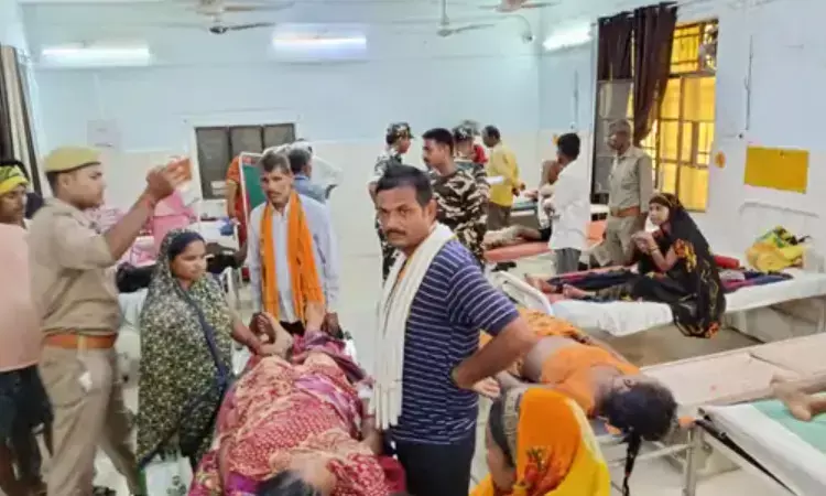 बाइक सवार को बचाने में बेकाबू बोलेरो नाले में गिरी गई दो लोगों की जान