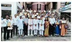 टीचर डे पर मंत्री कपिल ने किया शिक्षकों का सम्मान-CM के गिफ्ट की सराहना टीचर डे पर मंत्री कपिल ने किया शिक्षकों का सम्मान-CM के गिफ्ट की सराहना