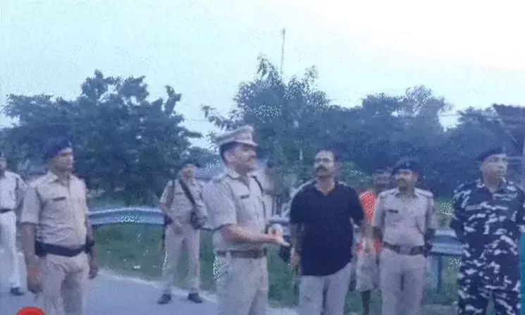 जेल तोड़कर भागे 10 कैदी बॉर्डर पर पकड़े- इंडो नेपाल बॉर्डर पर..