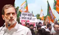 दिनेश प्रताप ने राहुल गांधी का रास्ता रोकने का किया प्रयास दिनेश प्रताप ने राहुल गांधी का रास्ता रोकने का किया प्रयास