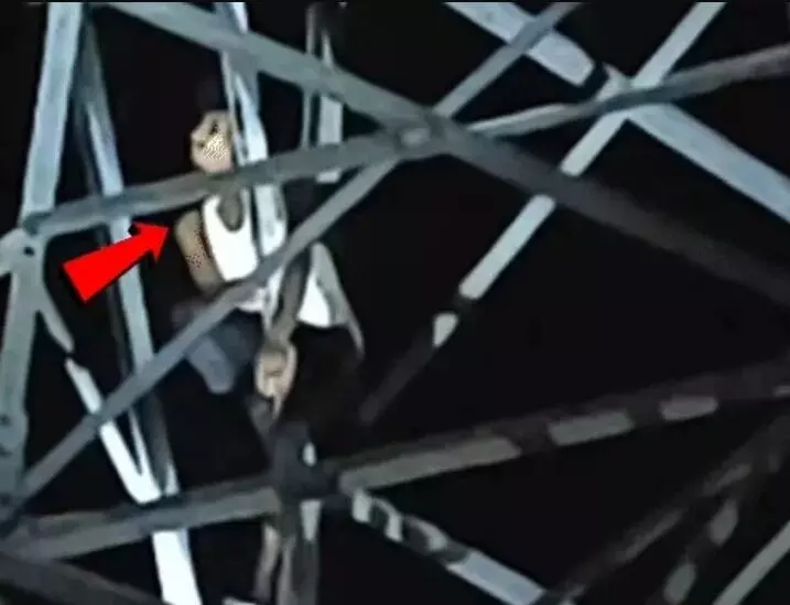 150 फीट ऊंचे टावर पर चढ़े पति ने लगाई गुहार- मुझे मेरी बीवी दिलाओ 150 फीट ऊंचे टावर पर चढ़े पति ने लगाई गुहार- मुझे मेरी बीवी दिलाओ